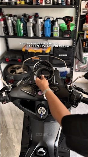 Cover Ring Speedometer Nmax Karbon Kevlar Spreadtow