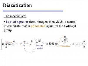 Diazotization