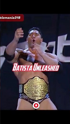 Batista Entrance| Batista Pyro Entrance| Batista Power | Batista Destroys | #wwe #batista #shorts