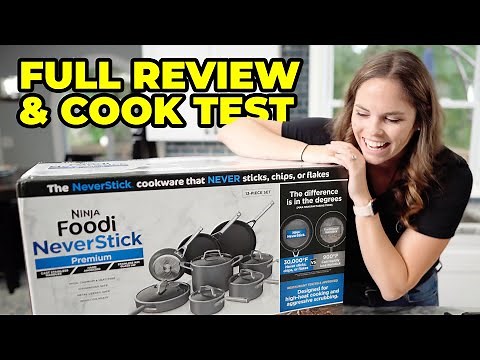 Ninja Foodi NeverStick Cookware Set Review and Cook Test