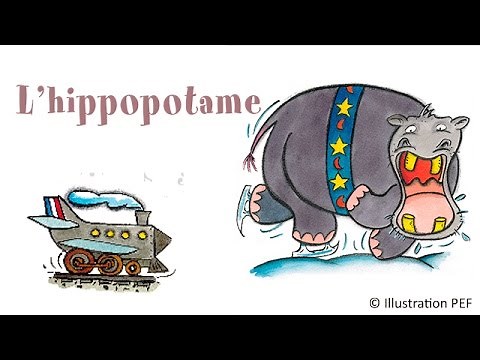 Pierre Chêne - L'hippopotame - chanson pour enfants