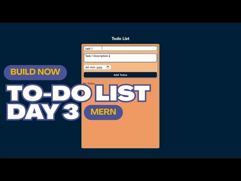 TO-DO List Day 3 #merntack #hireme #fullstackdeveloper