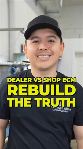 🔧💻 Dealer-Rebuilt ECM vs. Independent Shop — What’s the Real Difference? Many people think a dealer-rebuilt ECM means a brand-new board… but that’s not always the case. 👀 In most rebuilds, only the failed component—like the internal battery—is replaced, while the rest of the board stays the same. At a quality independent shop, we focus on preventive repairs 🔁 ✔️ Replacing known failure-prone parts ✔️ Extending the life of the ECM ✔️ Helping prevent repeat breakdowns Same goal, smarter approa