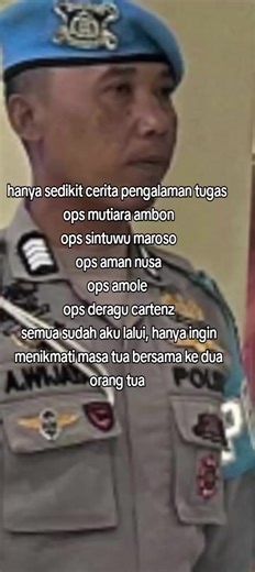 Dari Tamtama ke Brigadir: Pengalaman di Ambon