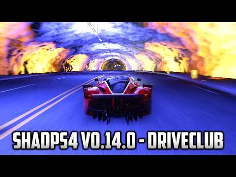 ShadPS4 (PS4 Emulator) v0.14.0 - Driveclub (Readbacks Disabled)