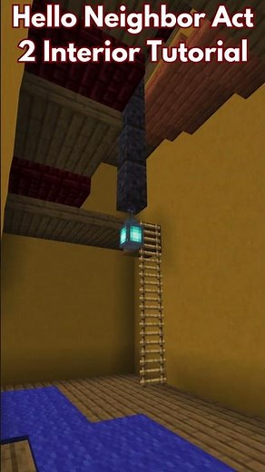 How To Build Hello Neighbor Act 2 Interior Minecraft #helloneighbor #minecrafthowtobuild #minecraft