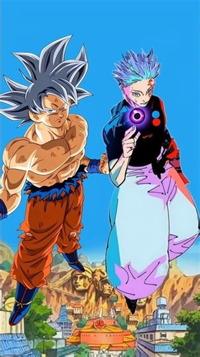 Goku vs Gojo#anime#goku#gojo#shorts