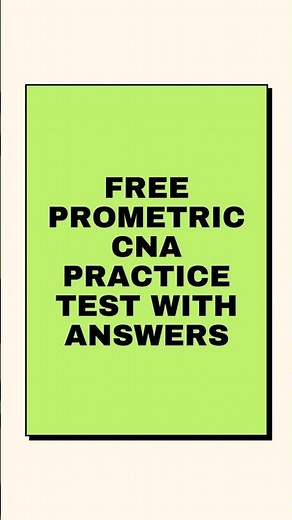Free Prometric CNA Practice Test with Answers 2026: Pass Your Exam FAST#nursingassistant #cnaexam