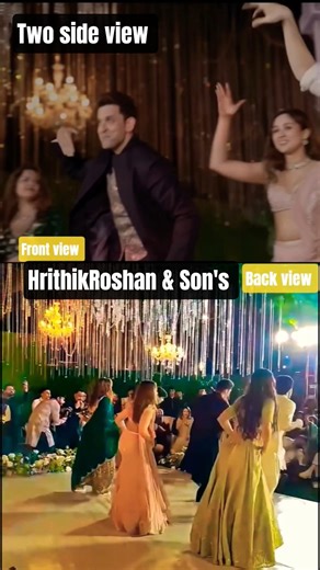 Hrithik Roshan, Hridhaan & Hrehaan Pashmina dance #hrithikroshan #hridhaan #shortsfeed