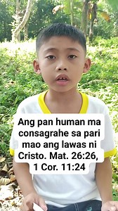 58K views · 8.2K reactions | "Dawata ninyo kini ug kan-a, kini mao ang akong lawas" Mat. 26:26 #eucharist #bibletruth | 퐓퐡퐞 퐄퐱퐚퐦퐢퐧퐞퐝 퐅퐚퐢퐭퐡 | Facebook