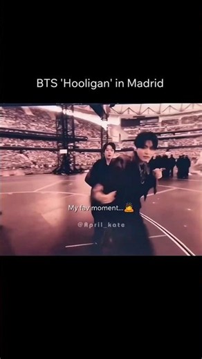 BTS 'Hooligan' performance in Madrid Day 1 ❤️‍🔥#btsworldtour2026 #hooligan #btsinmadrid