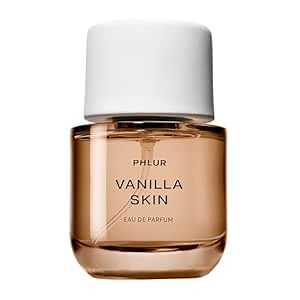 PHLUR Vanilla Skin Perfume for Women & Men, 50 mL – Warm Vanilla Eau de Parfum with Pink Pepper, Pink Apple, Cashmere Wood & Sandalwood Fragrance