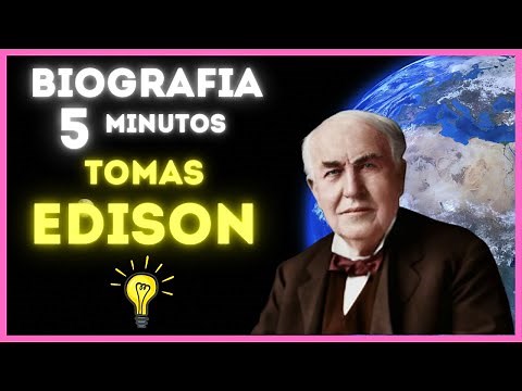 📜 Biografia de 💡 THOMAS ALVA EDISON