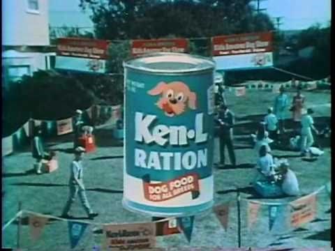 Vintage Ken L Ration Commercial - Dog Contest