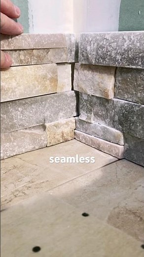 What to Do with Stack Stone in the Corners! #diy #tools #construction