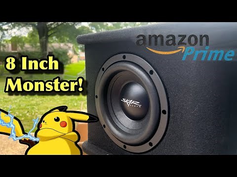 This 8” Subwoofer From Amazon Was A STEAL!! | Skar 8