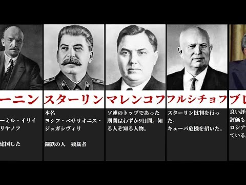 ソビエト連邦 歴代最高指導者