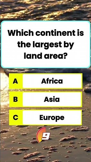 Only 1% Know 🤯 Largest Continent Quiz 🌍 | Geography Quiz Challenge 🌎 Asia vs Africa vs Europe