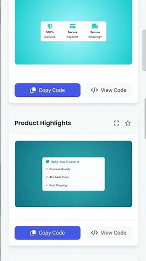#Shopify Product Page Custom Codes 🔥