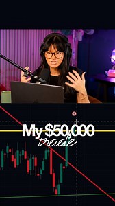 Held my record trade to date—$50K. 🔥 Closed it, took the money, and just sat in the fact that I DID IT | Tori Trades