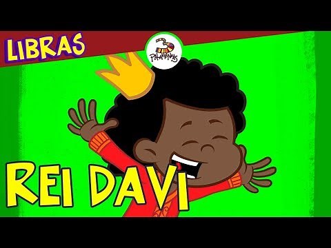 REI DAVI em LIBRAS - 3Palavrinhas - VOLUME 4