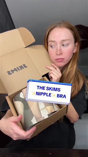 My first impressions & review of the CONTROVERSIAL @SKIMS Nipple Bra! 😀✨ Would you wear this out?! #skimsreview #nipplebra #skimsbrasreview #kimkardashian