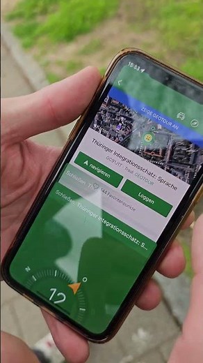 First time geocaching
