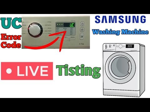 Samsung Washing Machine | UC Error Code Problem ??| #RepairCity
