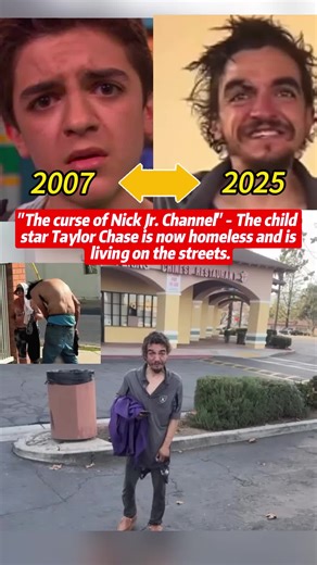 Heartbreaking video shows a homeless man who was once a child TV star. Tyler Chase was on the Nickelodeon comedy