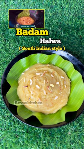 Revathi Gunasekaran | South Indian Badam Halwa Recipe #southindianstylebadamhalwa Check out Punjabi style in a comment section #badamhalwa 🦋🦋Follow for more... | Instagram
