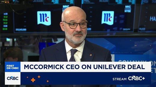 Watch CNBC's full interview with McCormick CEO Brendan Foley