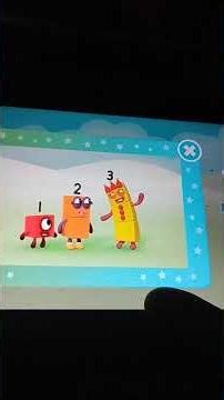 playing meet the numberblocks on my Amazon fire tablet. ‪@Numberblocks‬