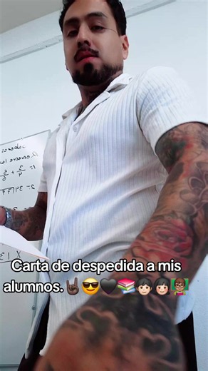 Carta de despedida a mis alumnos: mensaje para profesores