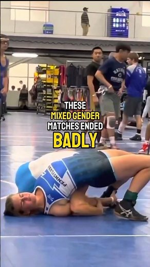 These Mixed-Gender Wrestling Matches Ended Badly… 😬