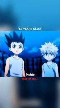 “68-Year-Old Girl DESTROYS Assassin in Seconds 😳 | Gon & Killua Shocked!” #killua #shorts