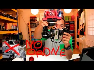 GOPRO DRONE FAKE FOOTAGE TUTORIAL DIY with pan tilt control ,HANDHELD JIB CRANE