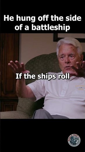 Off the side of the boat! #wwiifoundation #history #voicesofthepast