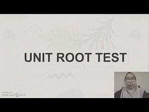 Pengolahan Stationer - Correlogram -Unit Root Test - Eviews