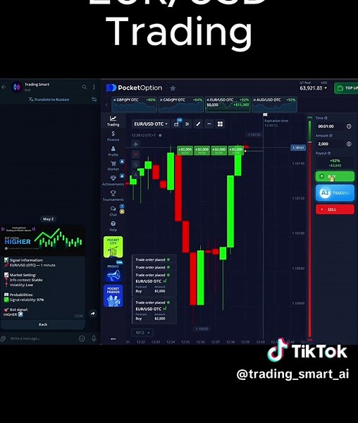 pocket option signals bot #pocketoption #pocketbroker #smarttrading