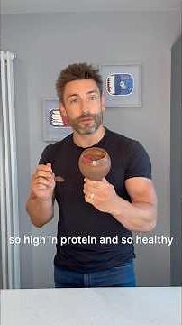 Here is how to make a tasty and healthy high protein chocolate mousse dessert.