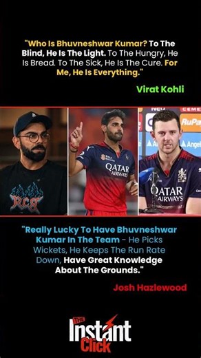“Bhuvneshwar Is EVERYTHING!” 😭🔥 Virat Kohli’s Emotional Tribute Goes Viral