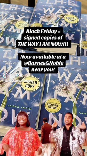 Big news! I’ve been 🤐 about this for 6 months, but now that it’s Black Friday I can tell you: 3,000 SIGNED COPIES of The Way I Am Now (*B&N exclusive ed.) just dropped at Barnes & Noble stores everywhere! ✔️Available in-store only #TheWayIAmNow #TheWayIUsedToBe #bnexclusive #booktok #yabooktok #sadbookrecs #signedbooks #holidaygiftguide #parkandrecmemes