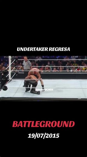 UNDERTAKER REGRESA BATTLEGROUND 19/07/2015