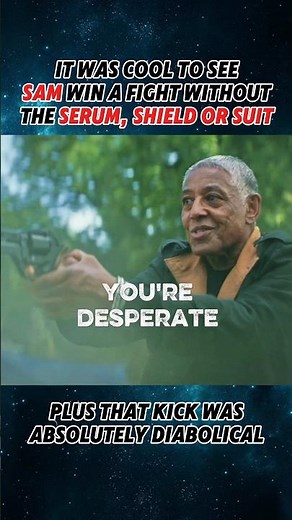 CAPTAIN AMERICA no shield or serum! Anthony Mackie Sam Wilson vs Giancarlo Esposito Brave New World!