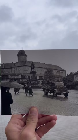 German Army 1945 – Retreat Corridors Then and Now