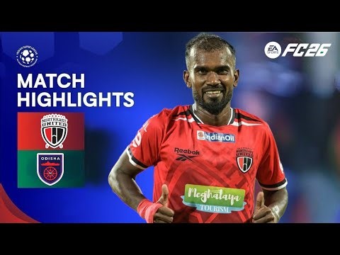 NorthEast United vs Odisha FC | Indian Super League 25/26 Full Match Highlights | ISL 12
