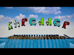 Lowercase Alphabet Lore Cars Jump Over Shredder | Teardown