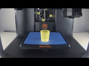 MakerBot Time lapse | MSLO LED Votive Holder