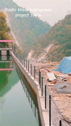 Entire project #explorenow #shortvideo#siddhi khola hydropower project 10Mw