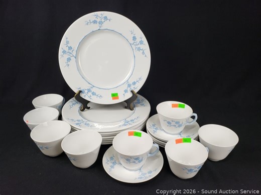 24pc Spode Bone China England Dish Set